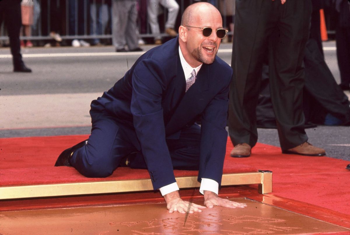 Bruce Willis Handprints