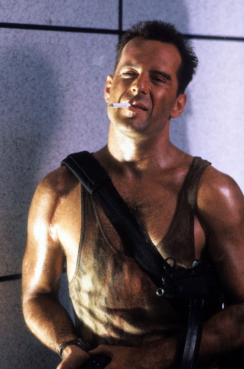 Bruce Willis as John McClane