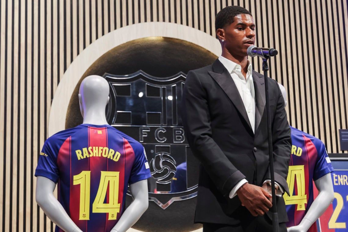 Rashford Barcelona Presentation