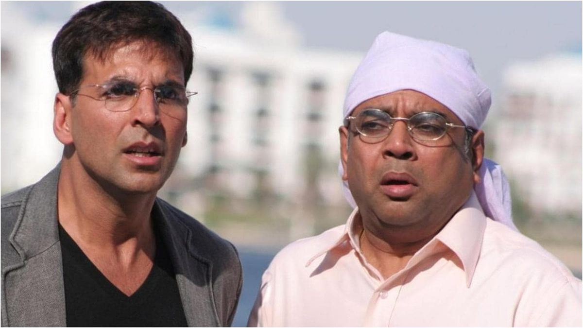 Akshay Kumar and Paresh Rawal scene
