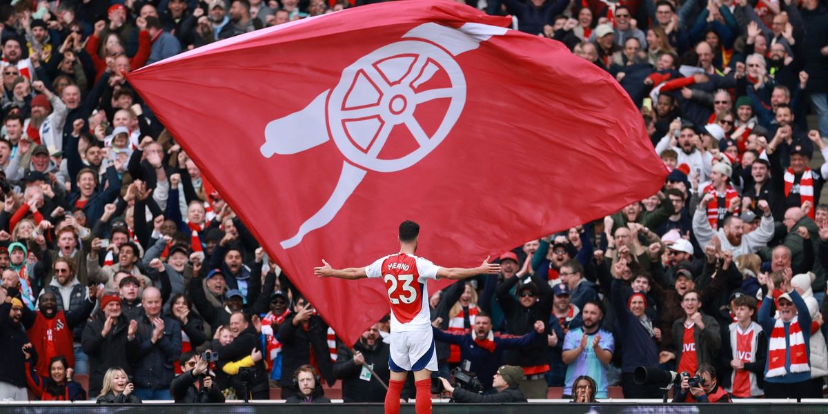 Arsenal Fans Celebration