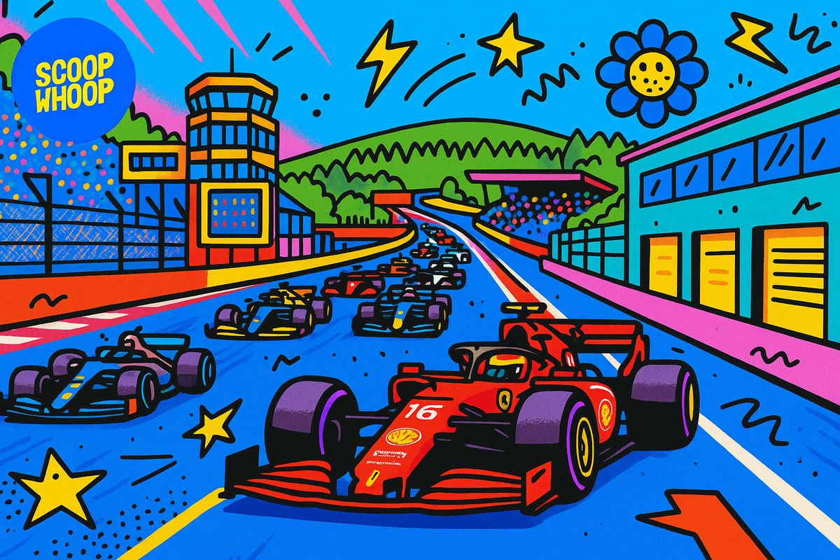 Belgian GP F1 sprint starting grid 2025 with one pitlane starter