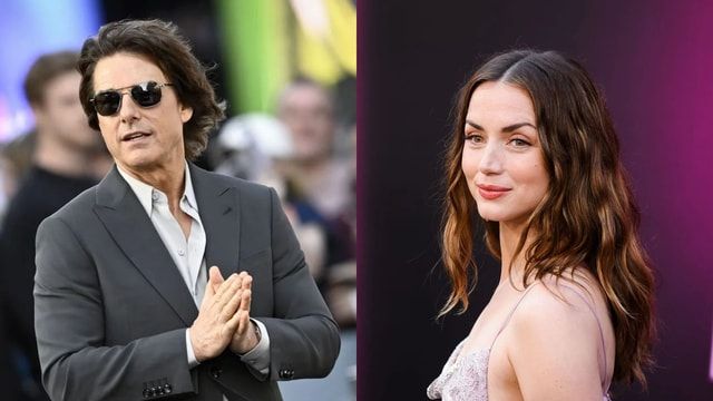 Tom Cruise and Ana de Armas at Oasis concert