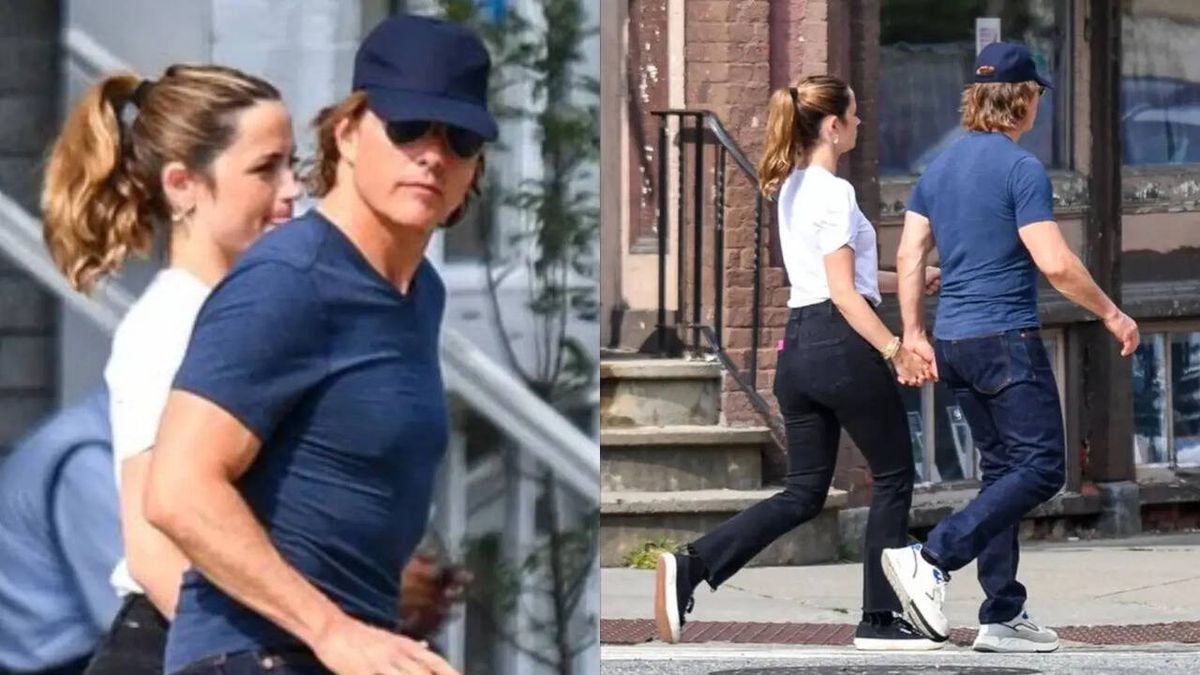 Tom Cruise and Ana de Armas holding hands