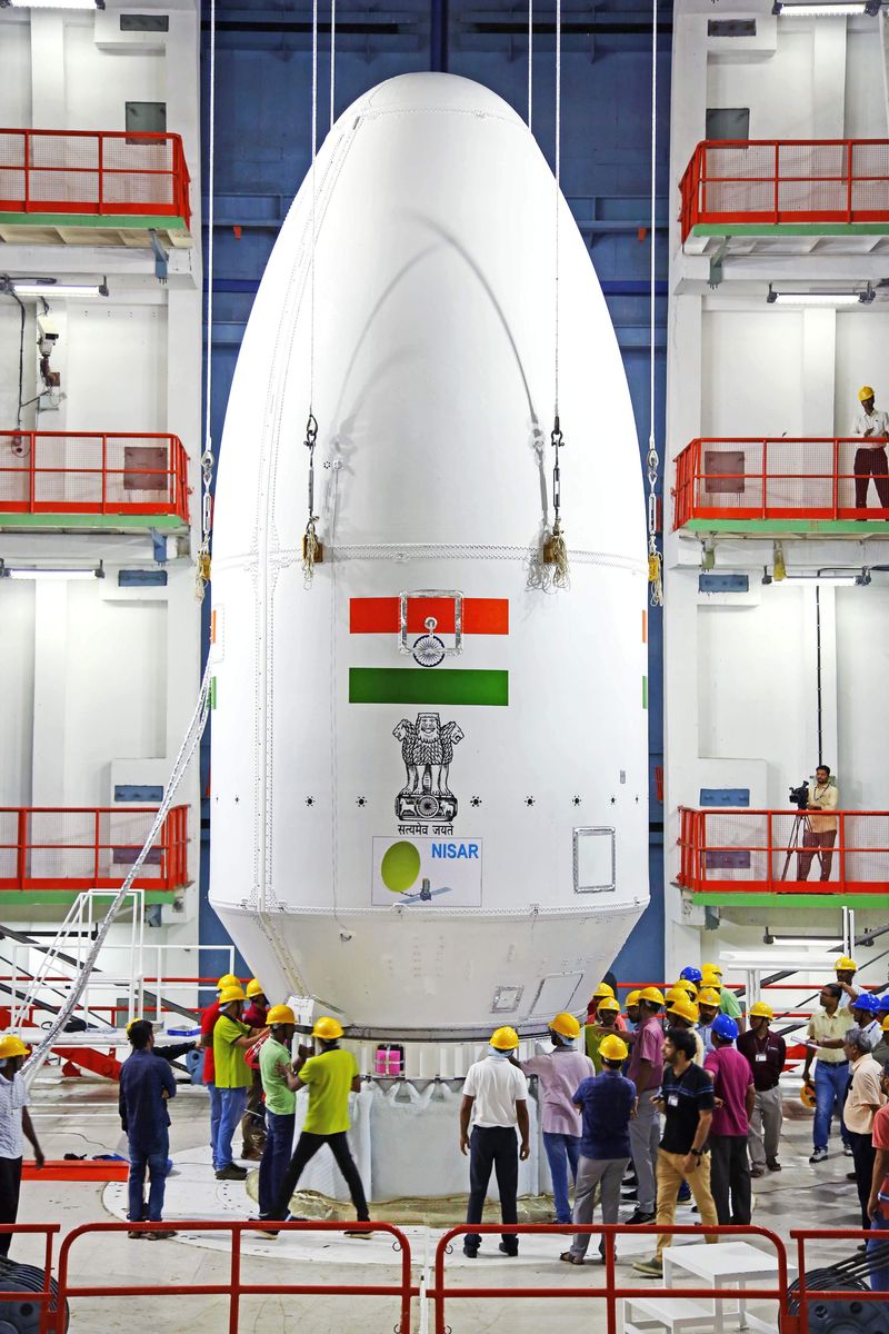 ISRO-NASA satellite NISAR to launch today from Sriharikota