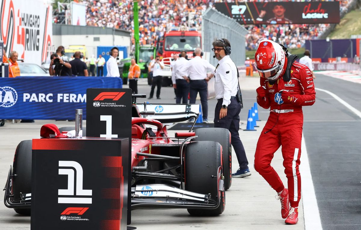 Charles Leclerc Shocks F1 World with Sensational Hungarian GP Pole Steal