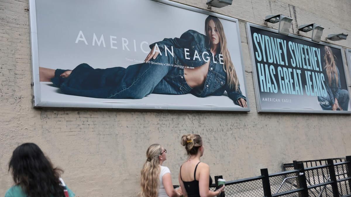 Sydney Sweeney American Eagle Billboard