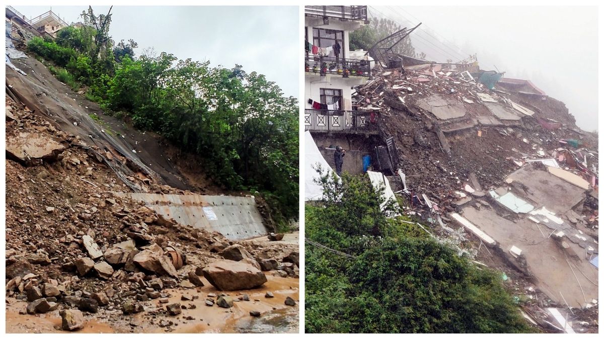 Himachal Pradesh monsoon destruction