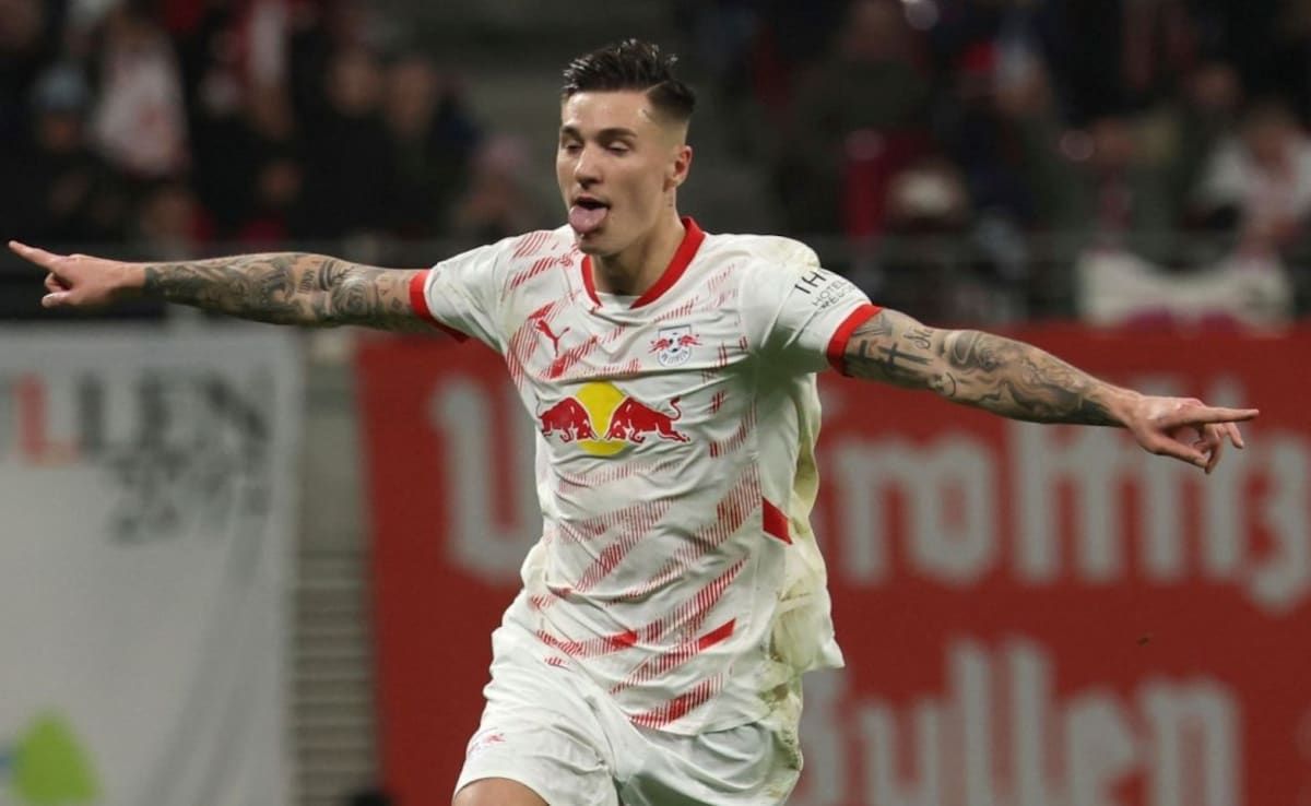 Benjamin Sesko, RB Leipzig in action