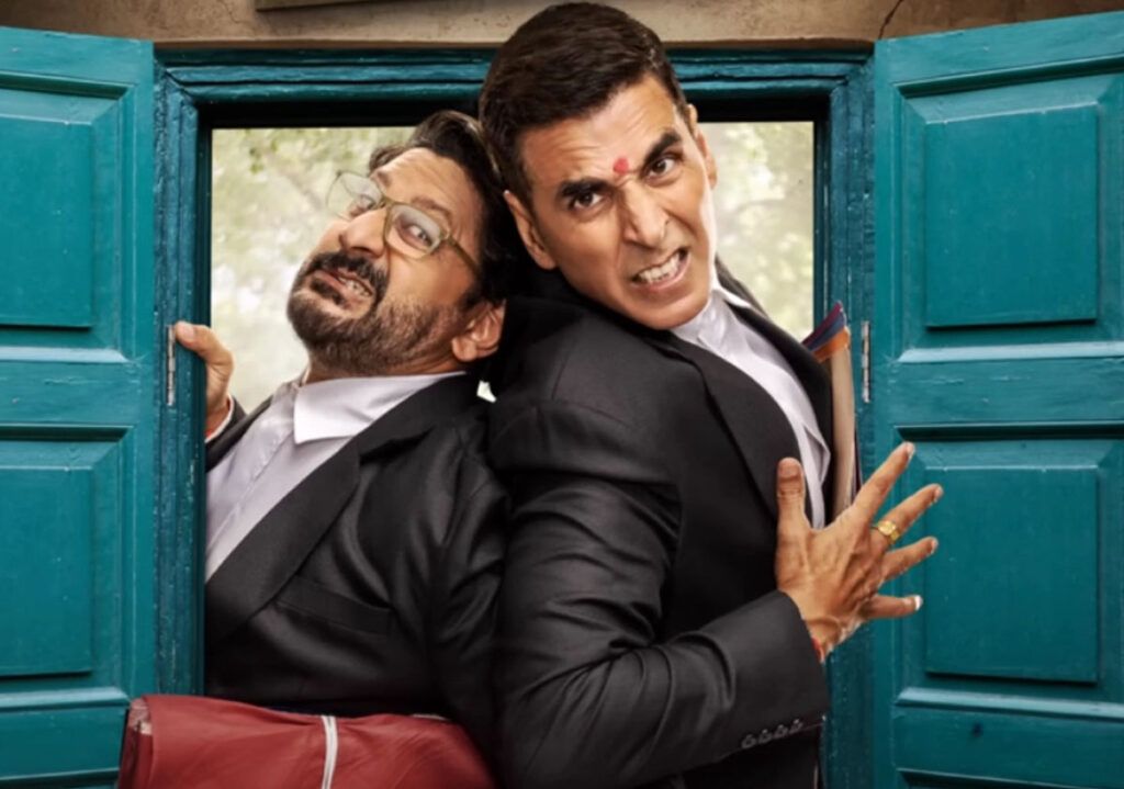 Two Jollies locked in courtroom chaos: Jolly LLB 3 First Look Poster