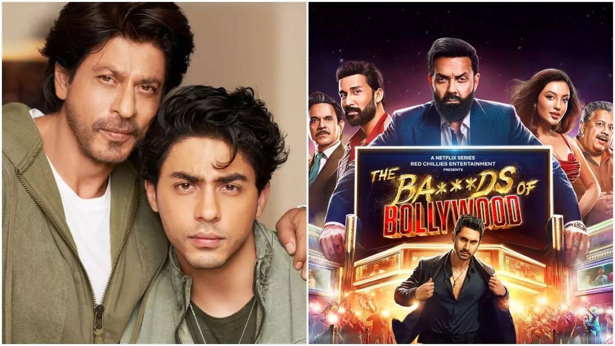 Shah Rukh Khan unveils FIRST poster of Aryan Khan's 'The Ba***ds Of  Bollywood'
