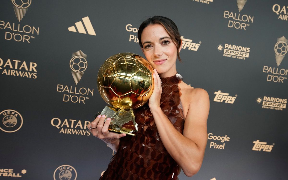 Aitana Bonmatí wins third consecutive Ballon d'Or