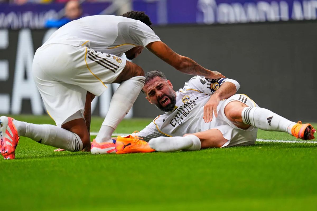 Real Madrid Captain Carvajal Sidelined with Calf Injury