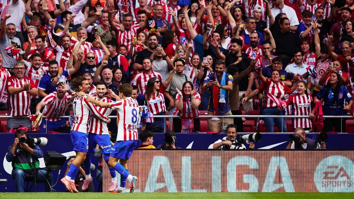 Atlético Crowd Celebration