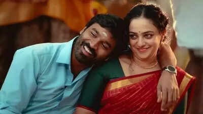 Nithya Menen and Dhanush in Idli Kadai