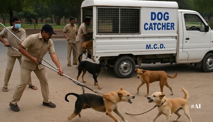 Dog Catchers in Action
