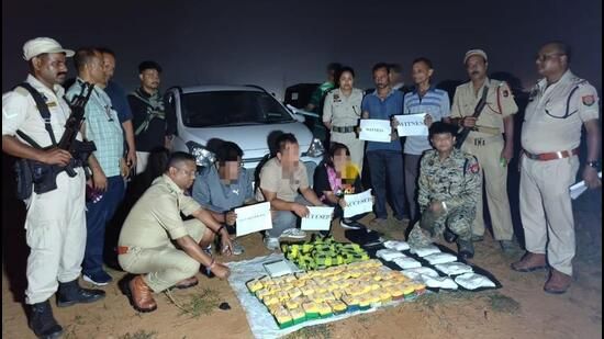 Assam Police operations, representative image — not linked to this case.