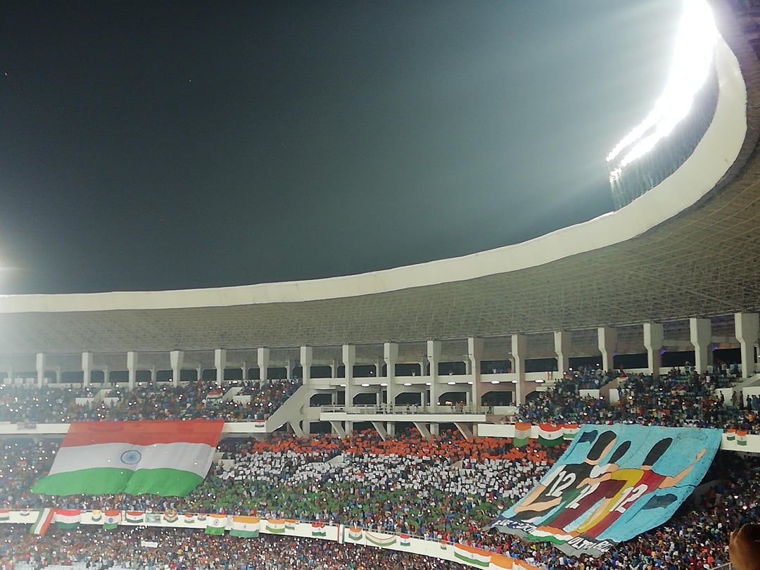 Packed stadium, throwback energy