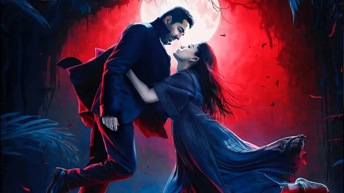 Thamma: A New Poster for Ayushmann and Rashmika's Gory Romance Released