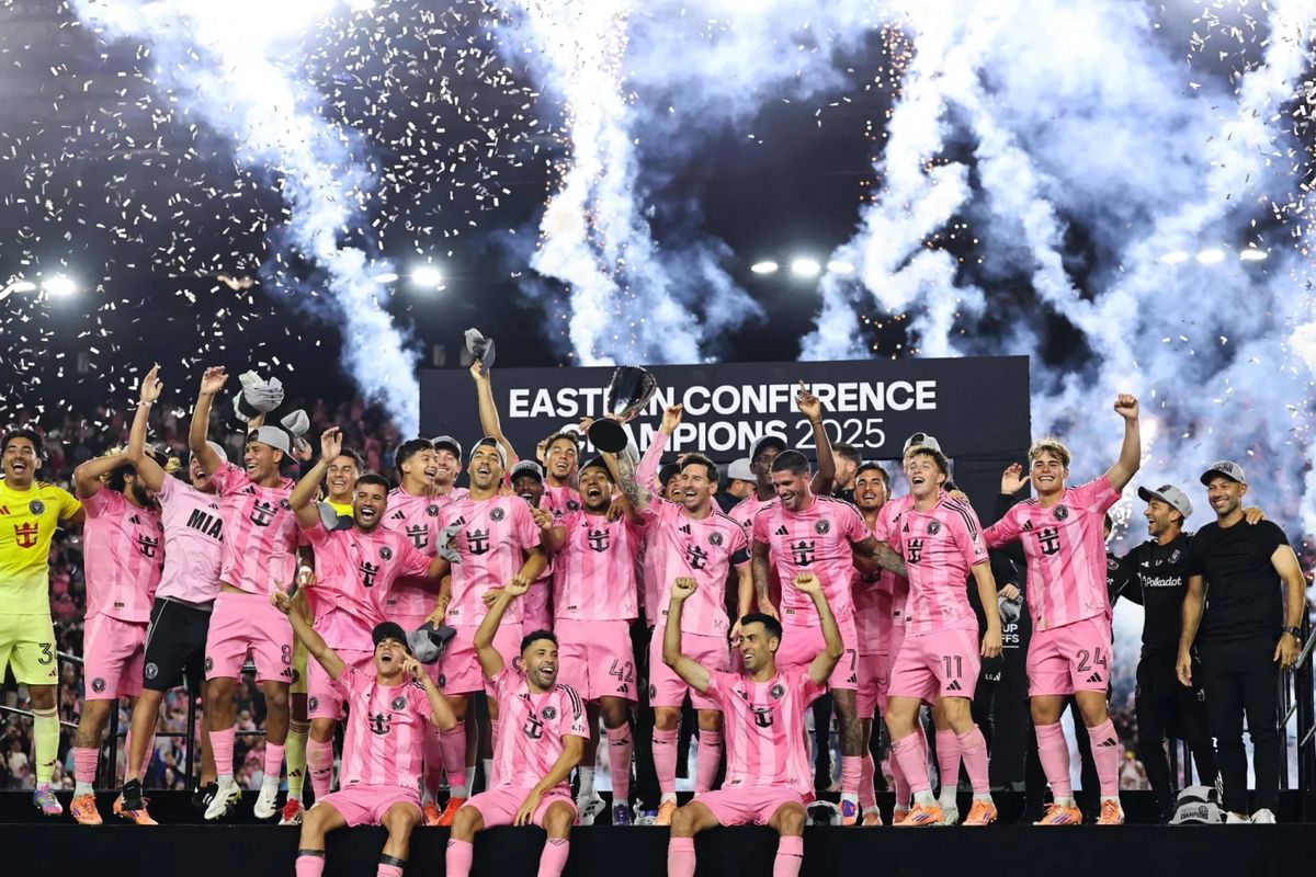 Inter Miami lifting the trophy and the city’s collective hopes