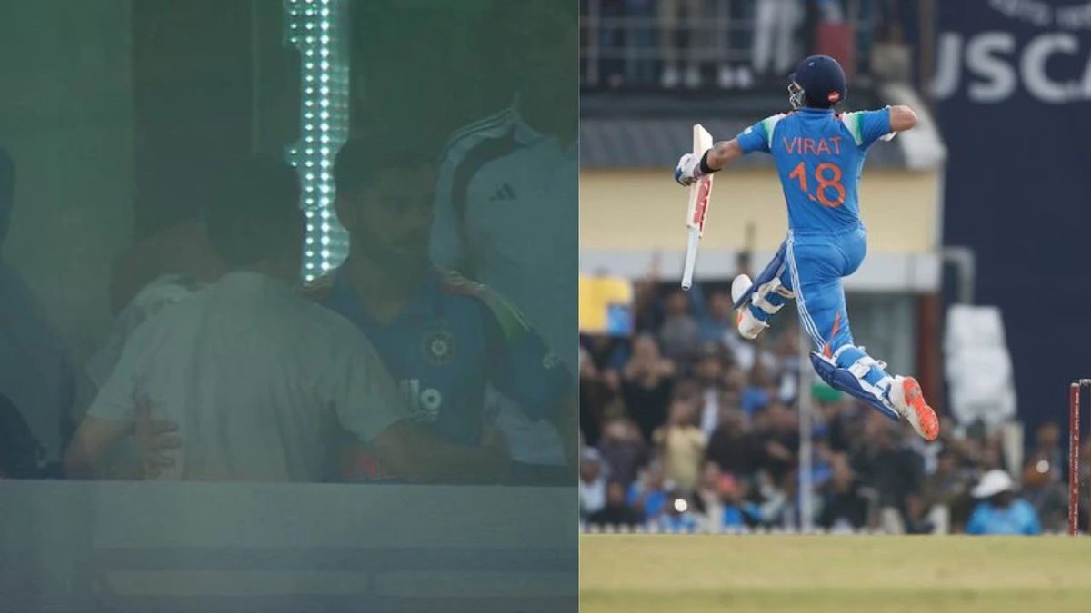 Gautam Gambhir hugs Virat Kohli after iconic knock in MS Dhoni's hometown
