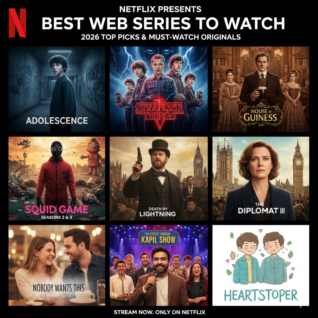 The Unmissable Binge: Your Definitive Guide to Netflix’s Best Web Series in 2026