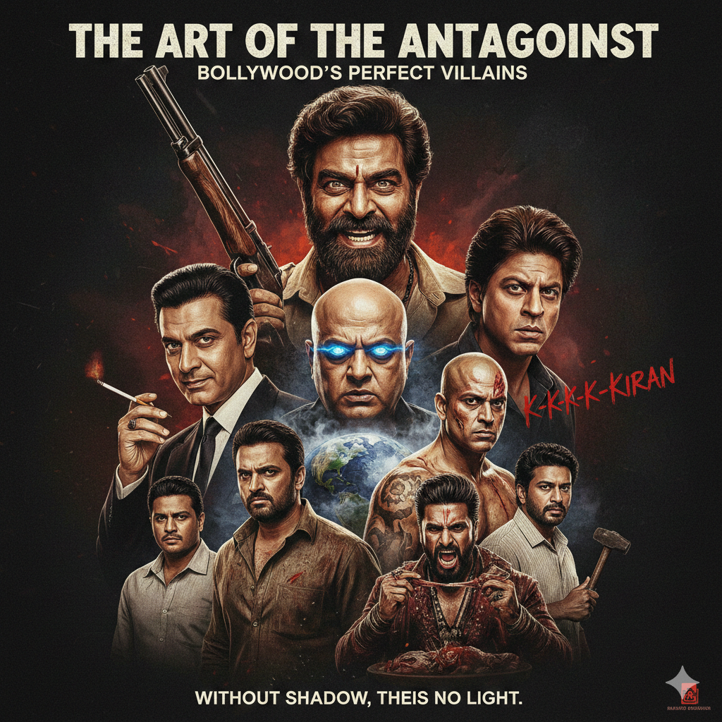 The Art of the Antagonist: Bollywood Actors Who Played Villains Perfectly